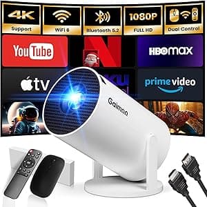 Gaimoo GM200 Review: 1080p Smart Projector with a Mouse (But Big Catches?)