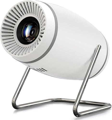 FEARWIKY Mini Projector with WiFi and Bluetooth